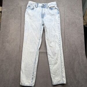 Pistola LA Jeans Straight Leg High Rise Acid Wash Women's 26